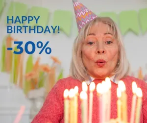 Promoția HAPPY BIRTHDAY!