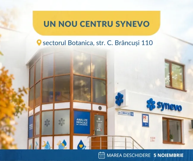 Synevo mai aproape de tine la Botanica!