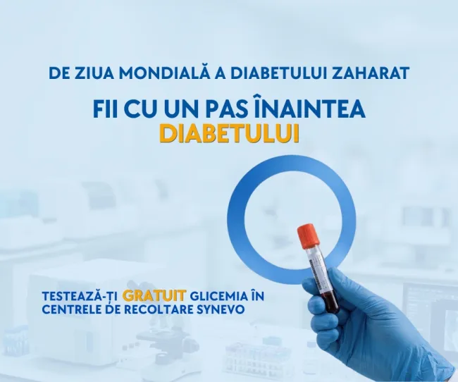 De Ziua Mondială a Diabetului: Fii cu un pas înaintea Diabetului
